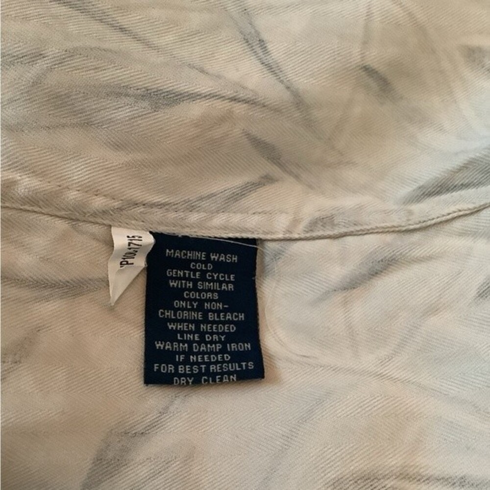 Men tropical Island colorblock patchwork Button-Front Hawaiian Bohemian Shirt - Picture 7 of 7